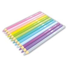 Y-PLUS Színes ceruza Y-Plus+ Rainbow Pastel Jumbo 12 db-os hegyezővel színes ceruza
