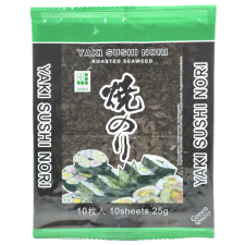 Yaki Sushi Nori Tengeri algalapok 25g 10 lap reform élelmiszer