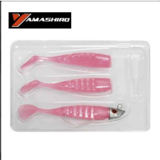 YAMASHIRO K125202103 GADIDA  Gumihal műcsalikészlet 8G 8CM 3db+F  horgászat csali