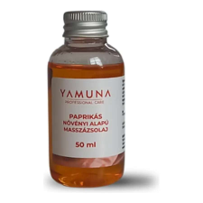 Yamuna Paprikás növényi alapú masszázsolaj - 50ml masszázskrémek, masszázsolajok