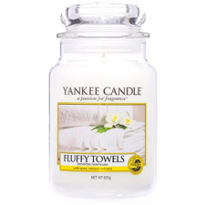 Yankee candle Classic Fluffy Towels, nagyméretű, 623 gramm gyertya