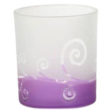 Yankee candle Purple Scroll Gyertyatartó fogadalmi gyertyához gyertyatartó