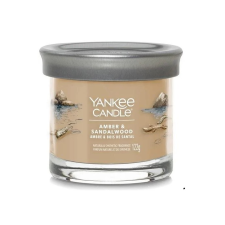 Yankee candle Signature Amber & Sandalwood Illatgyertya 122g (1744756E) gyertya