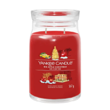 Yankee candle Signature Big Apple karácsonyi Illatgyertya 567g - Piros (1759287E) gyertya