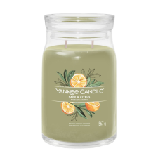 Yankee candle Signature Sage & Citrus Illatgyertya 567g (1629961E) gyertya