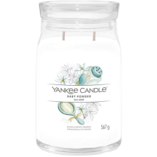 Yankee candle Signature üveg 2 kanóc Baby Powder 567 g gyertya
