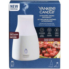 Yankee candle Ultrahangos aroma diffúzor + utántöltő Black Cherry 10 ml illóolaj párologtató