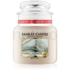  Yankee Candle Warm Cashmere illatos gyertya  411 g Classic közepes méret gyertya
