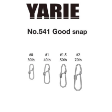 Yarie 541 Good Snap 70LB #2 kapocs horgászkiegészítő