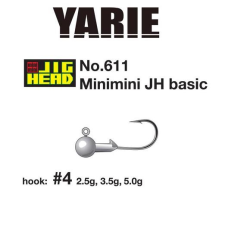  Yarie 611 Mini Basic #4 5,5gr jig fej csali