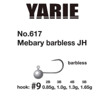  Yarie 617 Mebary Barbless #9 0,5gr jig fej csali