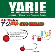  Yarie 645 Ajibaku Red #8 0,2gr jig fej csali