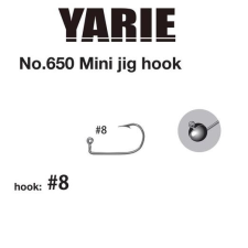  Yarie 650 Mini #8 jig fej csali