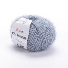 YarnArt CHRISTMAS, 50g - Ezüst szürke 44 rövidáru