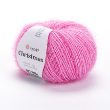 YarnArt CHRISTMAS, 50g - Rózsaszín 08 rövidáru