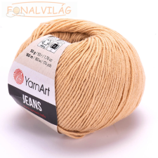 Yarnart JEANS - Bézs - 007 rövidáru