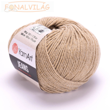 Yarnart JEANS - Drapp - 048 rövidáru
