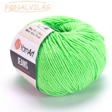 Yarnart JEANS - Élénk világos zöld rövidáru