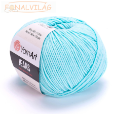  Yarnart JEANS - Halvány türkiz - 076 rövidáru