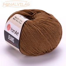  Yarnart JEANS - Világos barna - 040 rövidáru