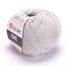 Yarnart JEANS - Világos szürke - 049 rövidáru