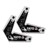 Yato 2 részes mágneses munkadarab rögzítő, 10kg-ig (YAT-08721)
