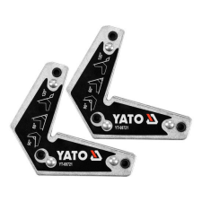 Yato 2 részes mágneses munkadarab rögzítő, 10kg-ig (YAT-08721) barkácsolás, csiszolás, rögzítés