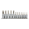 Yato Bit dugókulcs készlet 12 részes lyukas Torx 1/4", 3/8" CrV