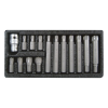 Yato Bit készlet 15 részes RIBE M6-M14 L=30mm 1/2" (YT-0419)