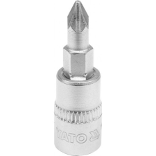 Yato Bithegy dugófejjel PZ1 1/4" CrV (YT-04417) bitfej készlet