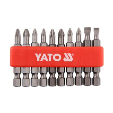 Yato Bithegy klt. 50mm 10r.(5-6-PH1-PH2-PZ1-PZ2) (YT-0483) szerszám kiegészítő