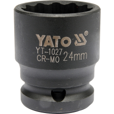 Yato Dupla hatszögletű dugókulcs gépi 1/2" x 24mm (YT-1027) dugókulcs