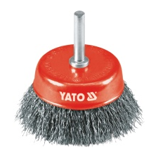 Yato Fazékkefe csapos 75 INOX (YT-4751) barkácsgép tartozék