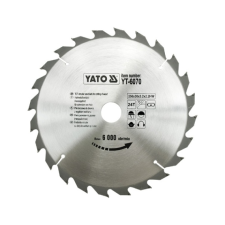 Yato Fűrésztárcsa 250x24x30 YT-6070 YATO láncfűrészhez (YT-6070) fűrészlap