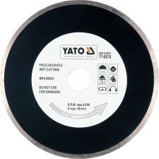 Yato gyémánt korong 180 x 25,4 x 2,2 mm sima csiszolókorong és vágókorong
