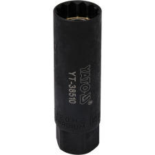 Yato Gyertyakulcs vékonyfalú 3/8" 14mm (YT-38510) autójavító eszköz
