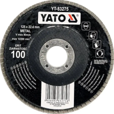 Yato Lamellás csiszolókorong fémhez 125x22,4mm P60 YT-83273 csiszolókorong és vágókorong