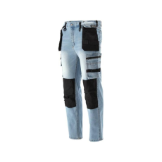 Yato Munkavédelmi farmer hosszúnadrág XL-es méret 17 zsebes (YT-79074)