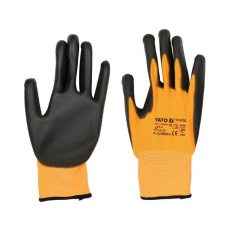 Yato Munkavédelmi kesztyű PU mártott 10-es