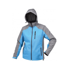 Yato Munkavédelmi softshell kabát kapucnival kék-szürke M-es méret