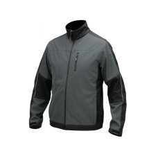 Yato Munkavédelmi softshell kabát szürke-fekete M-es méret 3 zsebes munkaruha