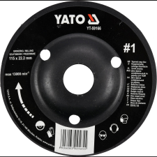  YATO Rotációs ráspoly, durva, 115 mm, 1. típus (5906083025655) barkácsgép tartozék