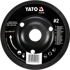 Yato Rotációs ráspoly, kúpos, 125 mm, 2. típus csiszolókorong és vágókorong