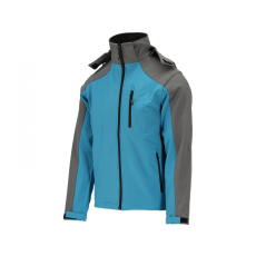  YATO Sportos softshell kabát kapucnival kék M-es méret (YT-79561)