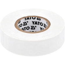 Yato Szigetelőszalag fehér 19mmx0.13mm 20m (YAT-81656) villanyszerelés
