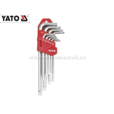 Yato Torxkulcs Készlet Hosszú 9db-os T10-T50 / YT-0512 torxkulcs