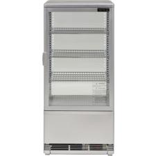 Yato Üveges hűtőszekrény 78l-es 42x38x96cm szürke hűtőgép, hűtőszekrény