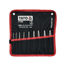 Yato YATO Bőrlyukasztó készlet 9 részes 2,5-10 mm autóalkatrész