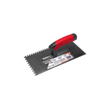 Yato YATO Glettvas 130 x 275 mm inox fogazott 8 x 8 mm kőműves és burkoló szerszám