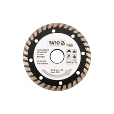 Yato Yato - Gyémánt vágótárcsa 125 mm turbo YATO csiszolókorong és vágókorong